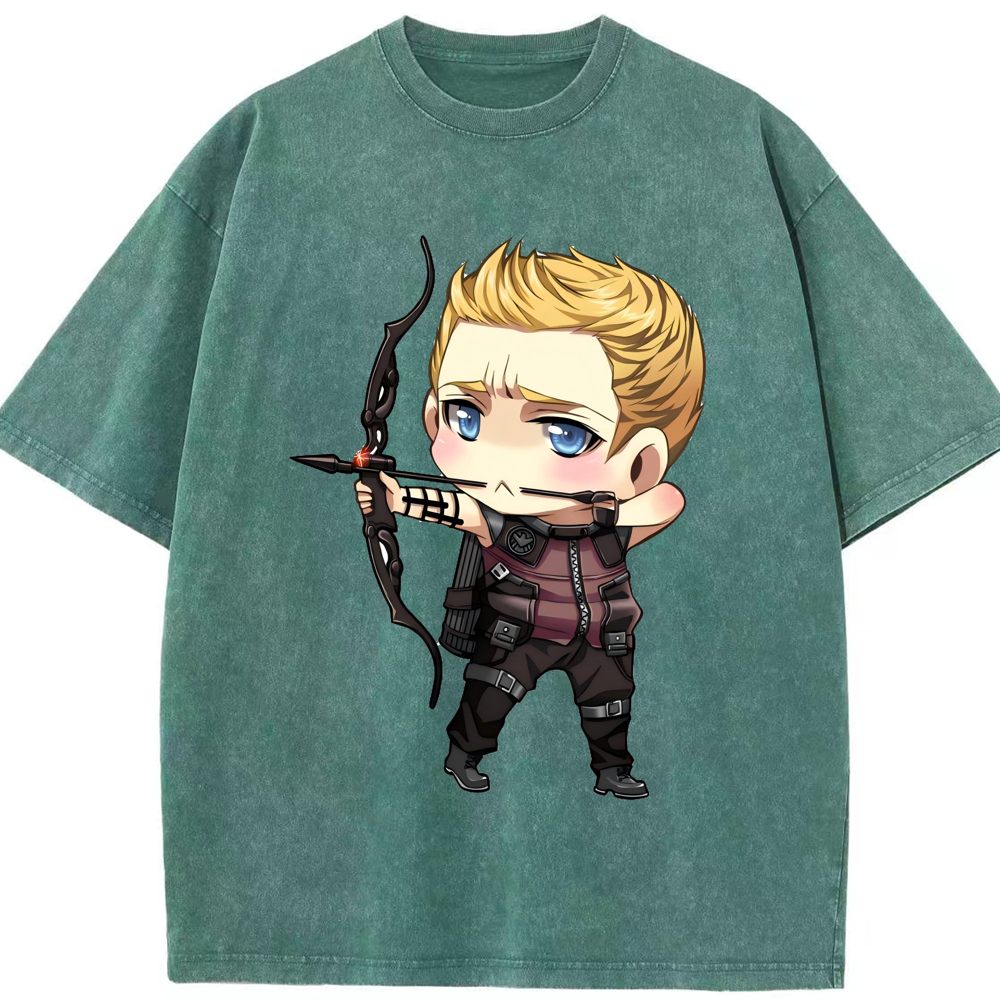 （画像用） アベンジャーズ The Avengers 綿100% ヴィンテージ風 半袖Tシャツ（フロントプリント）